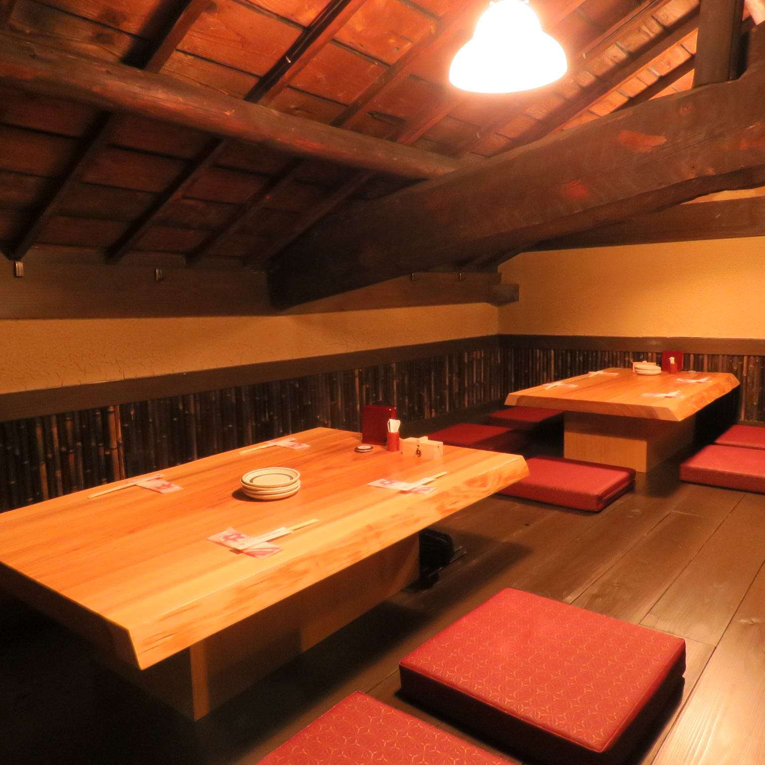 【3階掘りごたつ席：4～6名様×4卓】ご家族に最適◎お家にいるような空間でのんびり♪