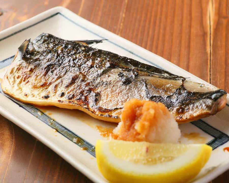 とろサバの塩焼