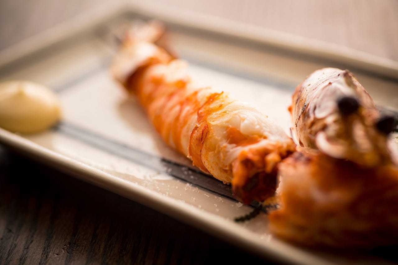 特大海老の塩焼