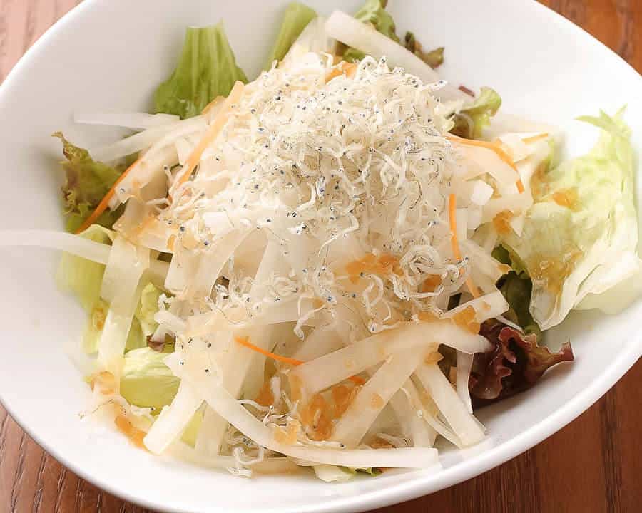 大根の和風サラダ