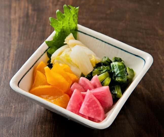 漬物盛り合わせ