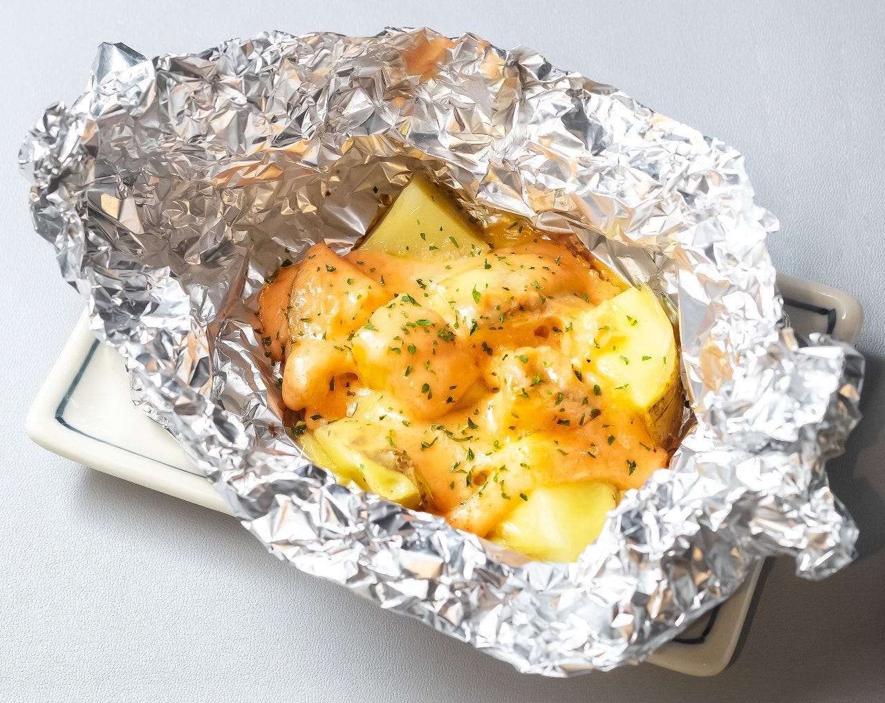 明太チーズポテト焼