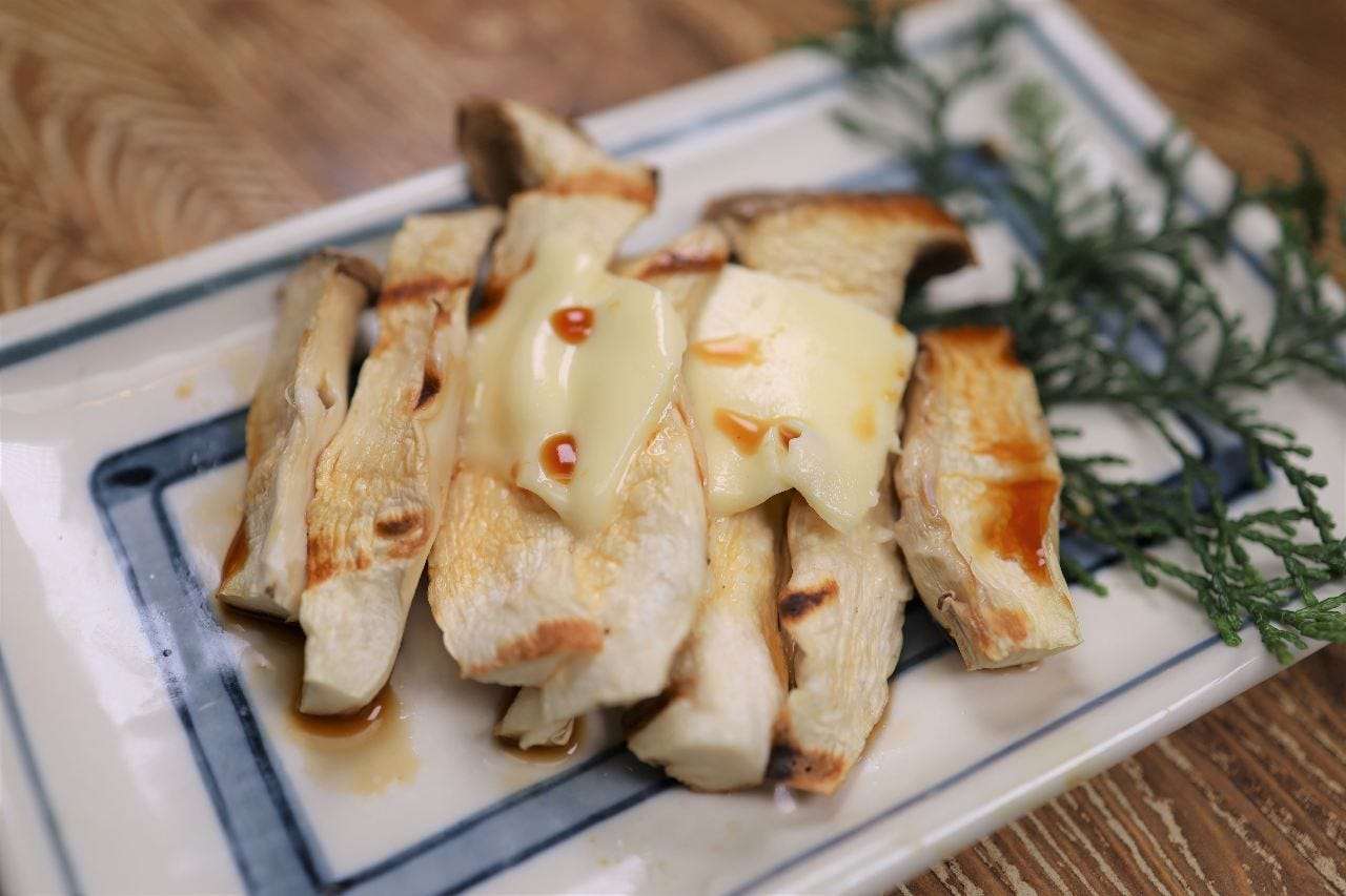 エリンギバター焼