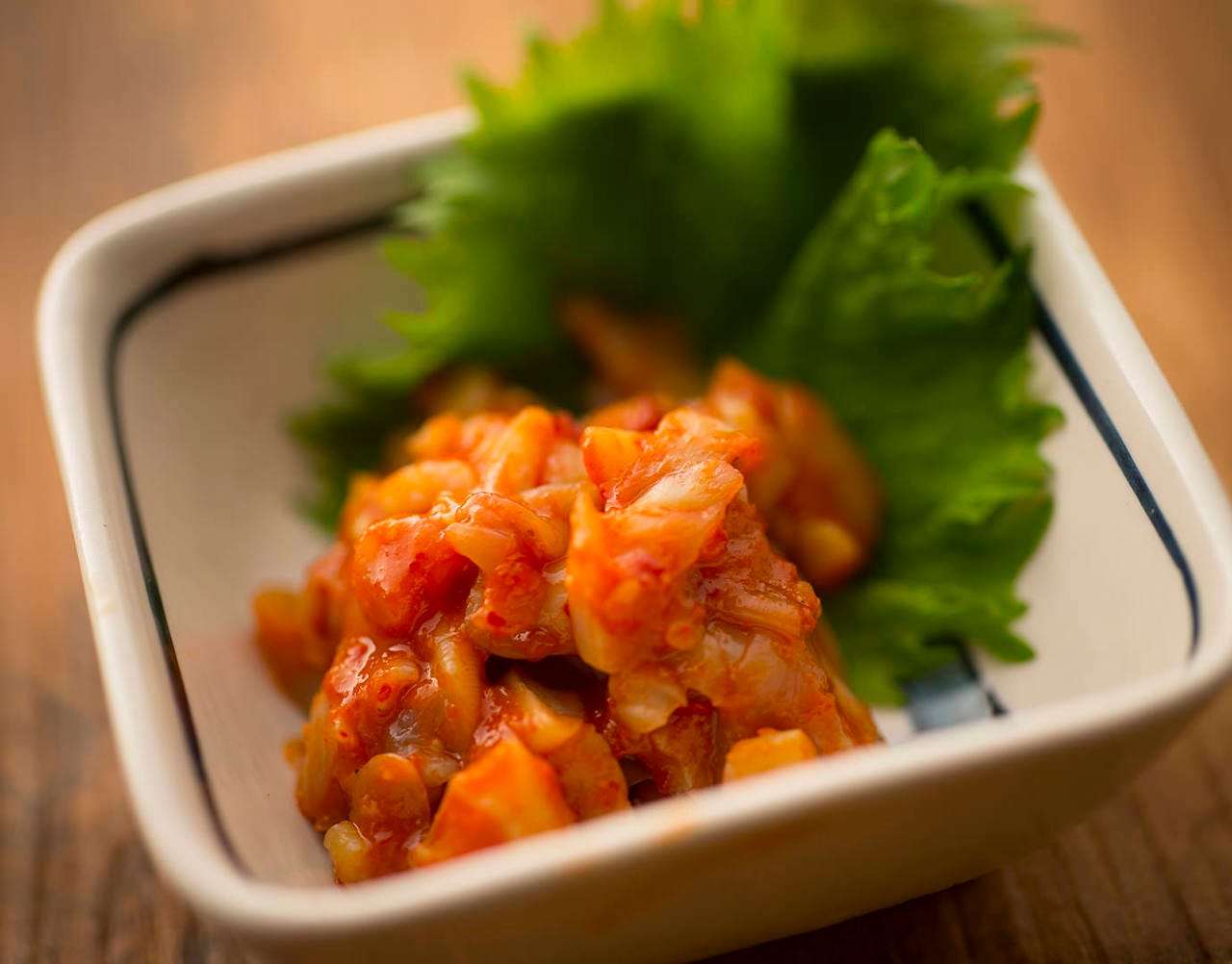 つぶ貝のチャンジャ