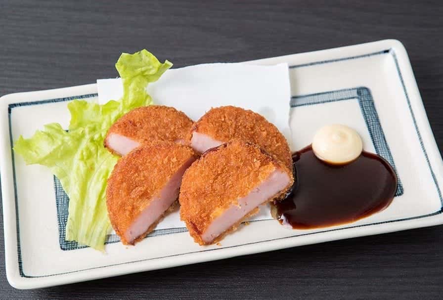 昔ながらのハムカツ