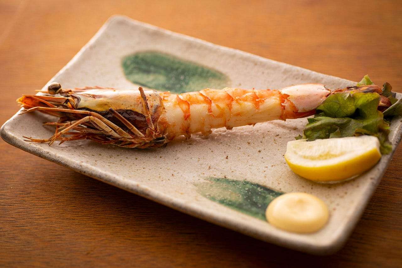 天然大海老の塩焼
