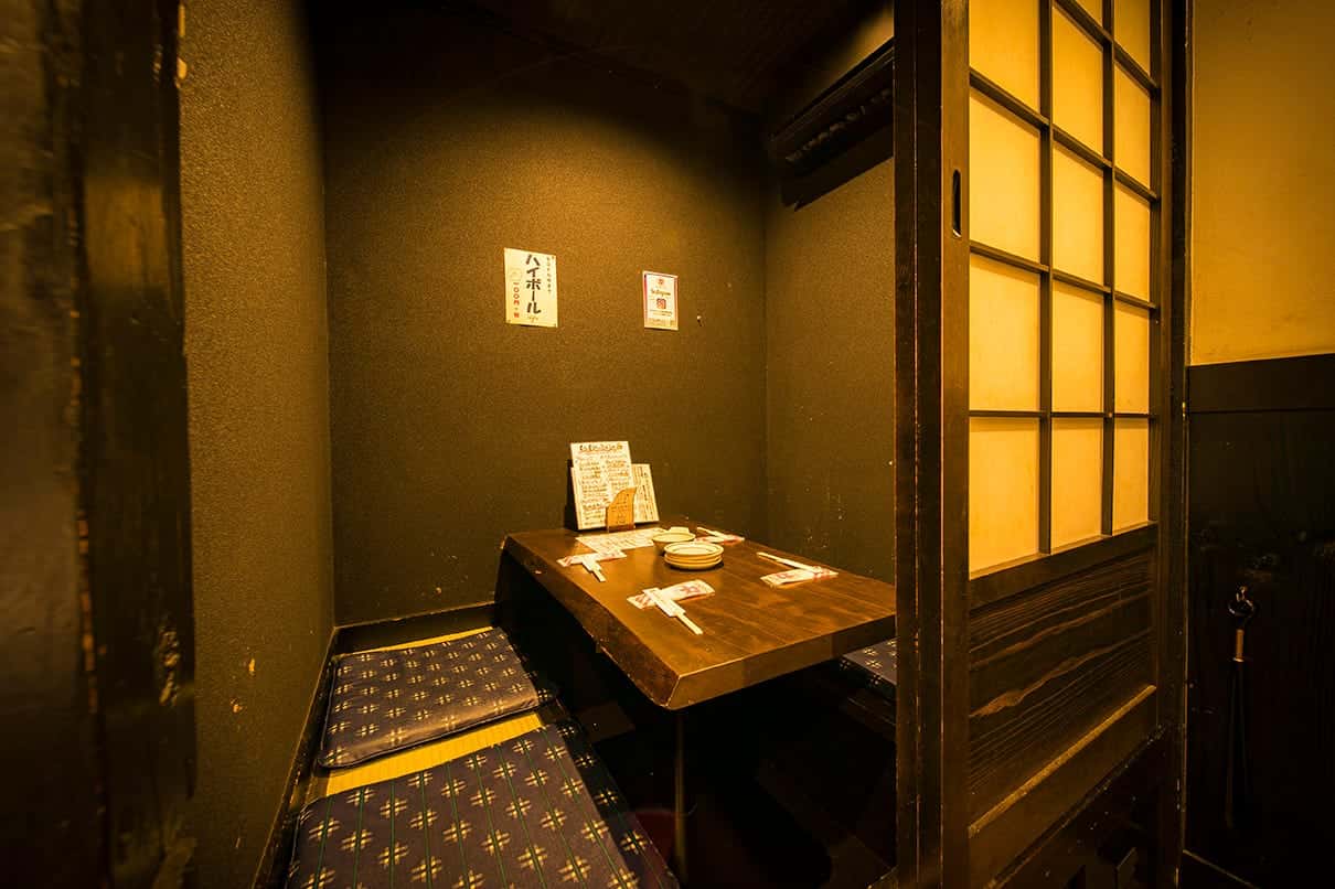 【掘りごたつ席／4名様まで】新密度UP！気の合う仲間で楽しめる半個室