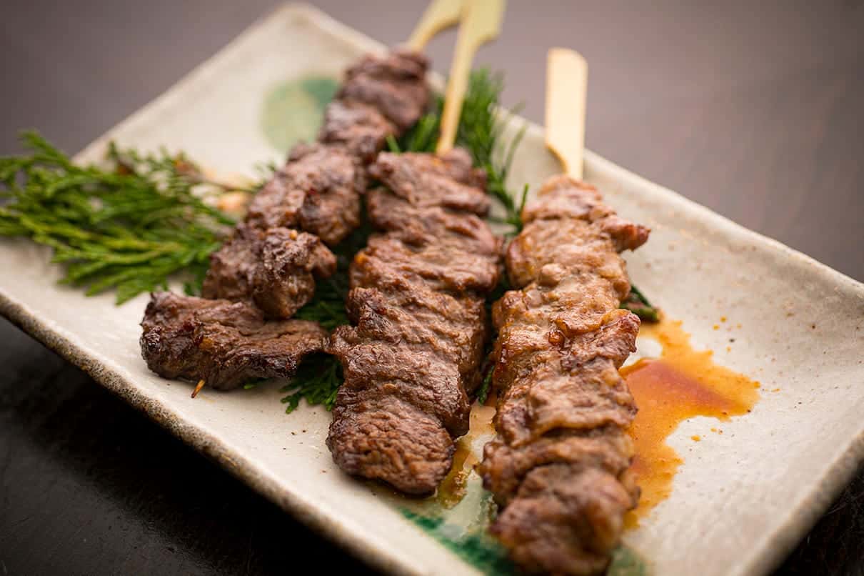 牛串焼き３種盛り