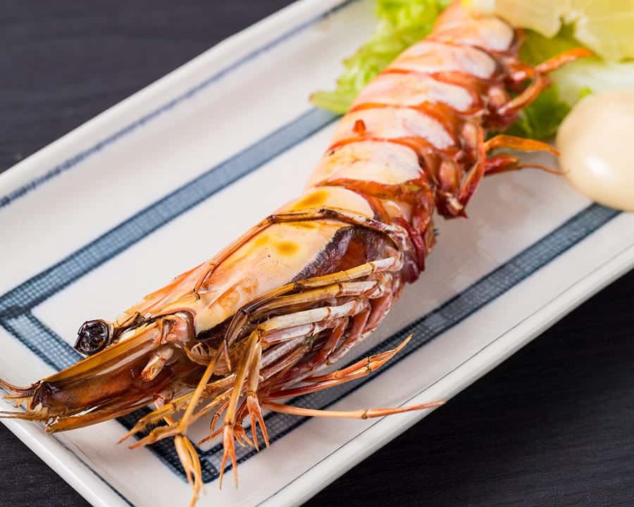 大海老の塩焼き