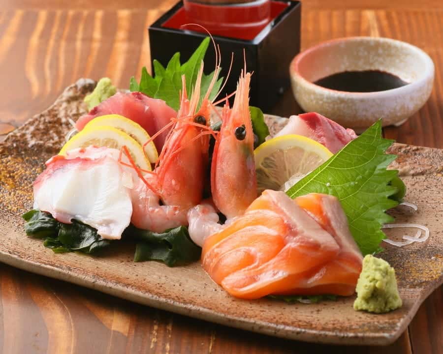 本日のお造り盛り合せ