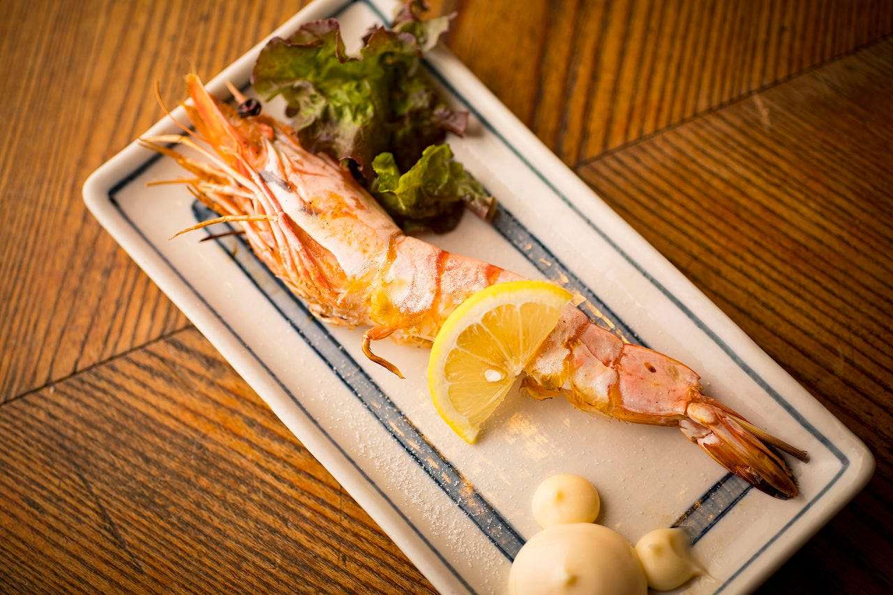 大海老の塩焼き