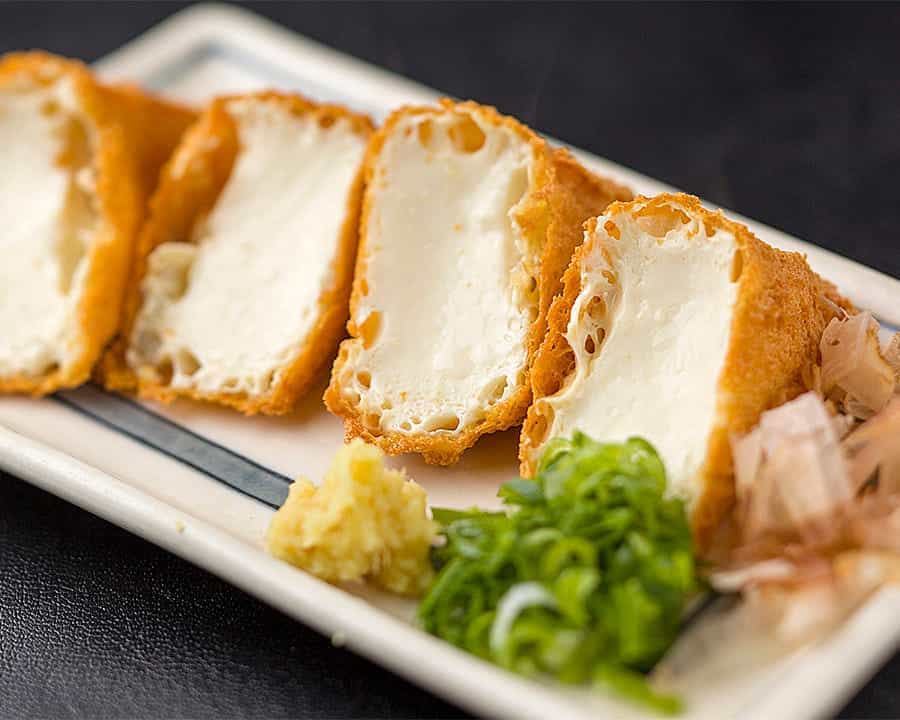 揚げたて厚揚げ