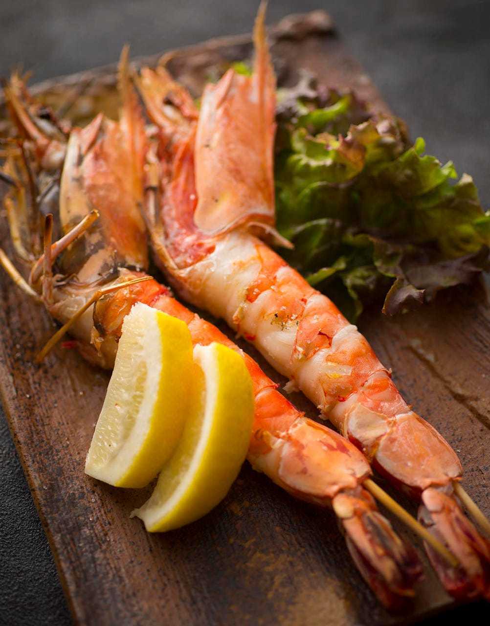 天然大海老の塩焼