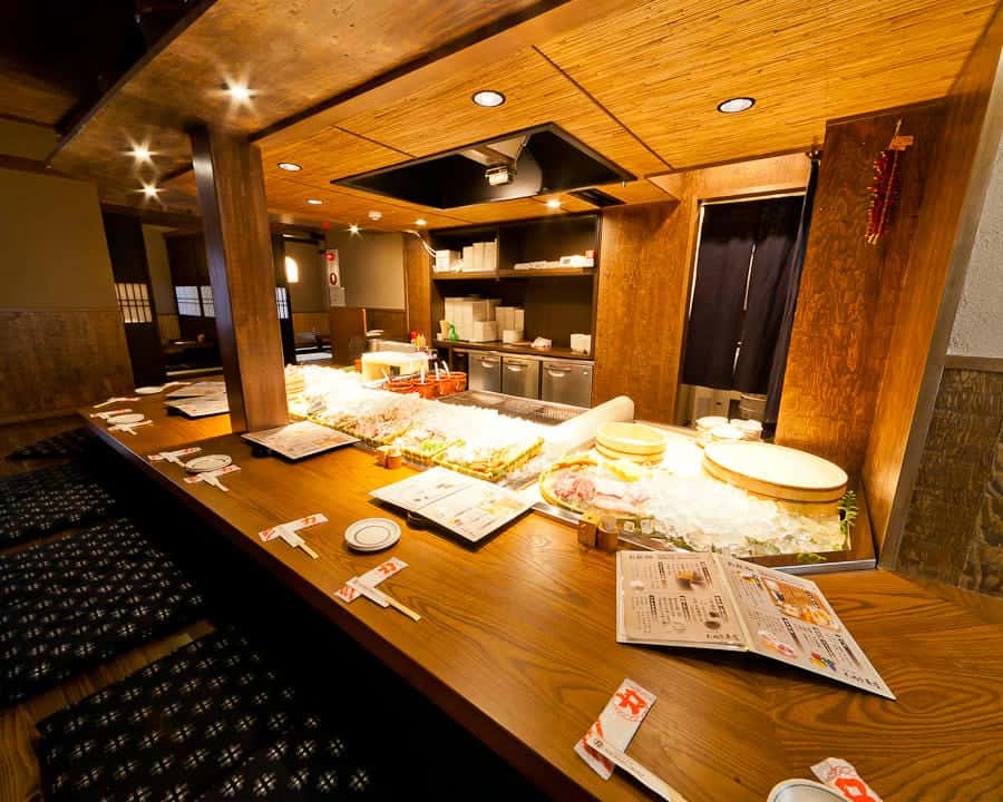 【2階】掘りごたつ炉ばたカウンター席