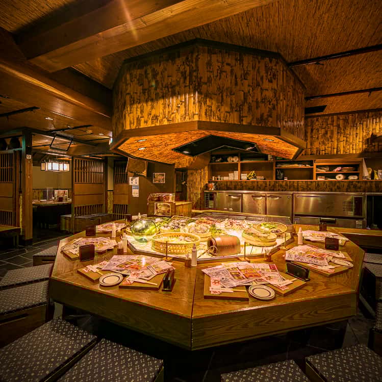 【32名様まで】臨場感あふれるカウンター席
