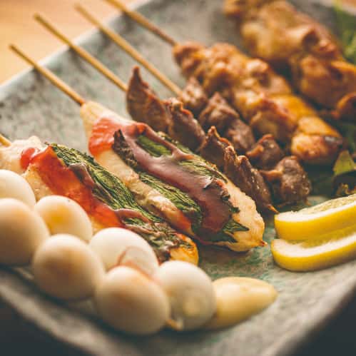 おまかせ串焼き盛り合わせ