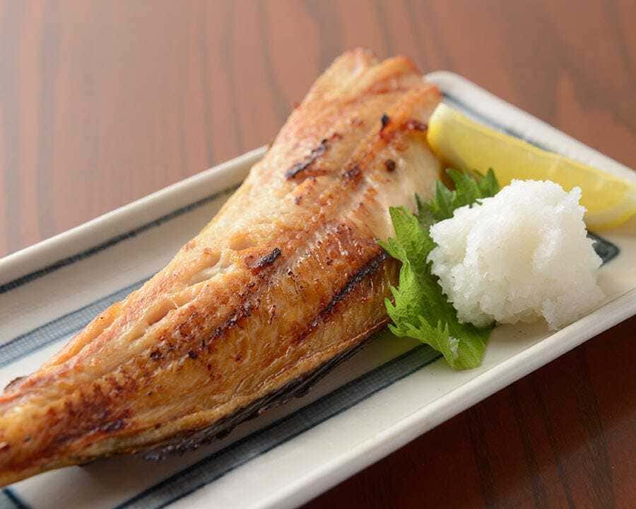 ホッケ塩焼