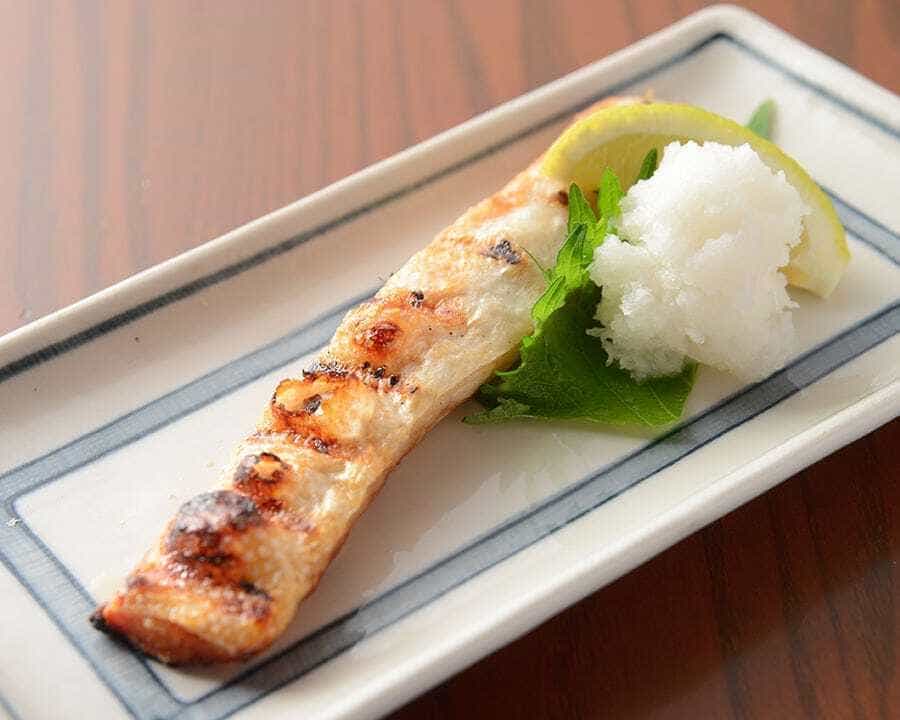 鮭ハラスの塩焼