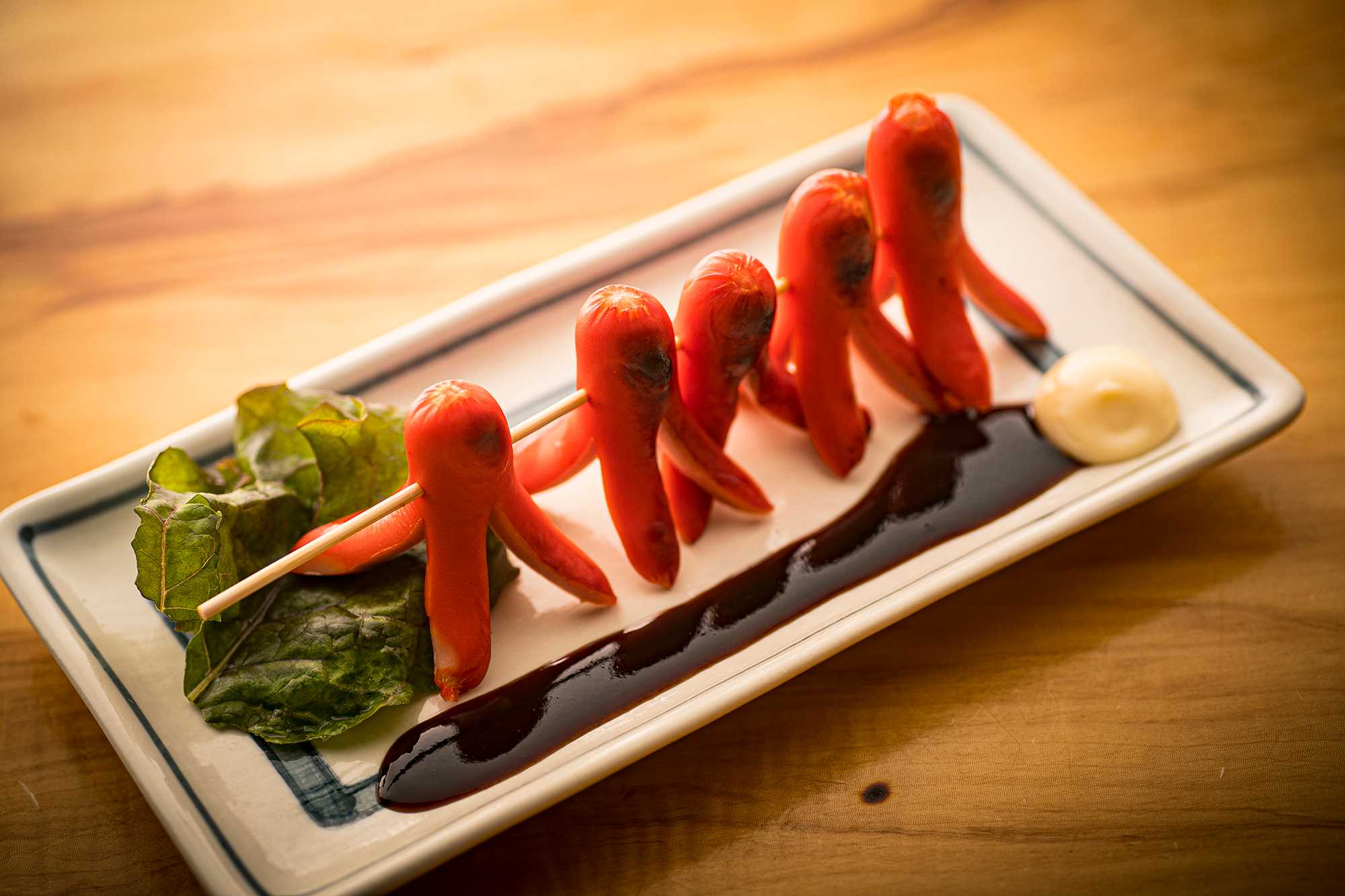 昔懐かし赤ウィンナー