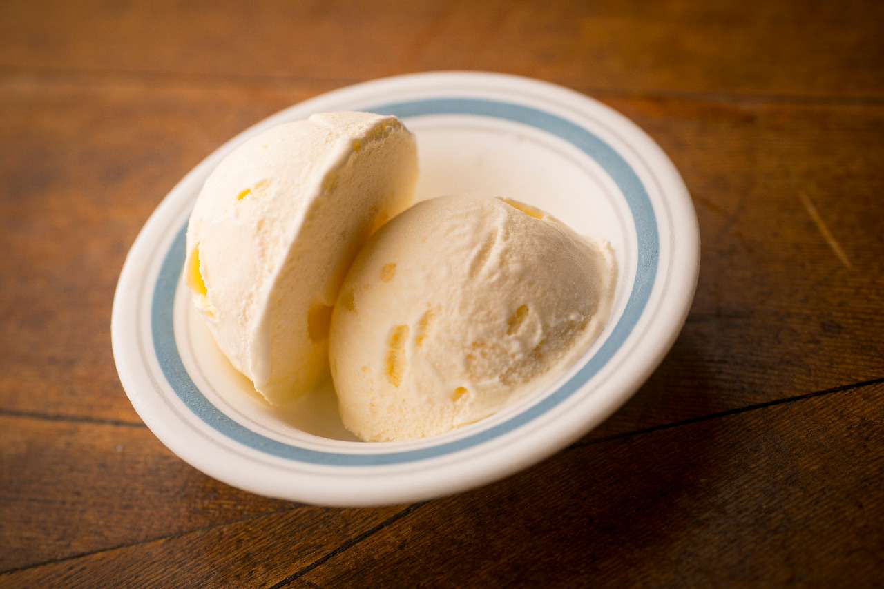 バニラアイス