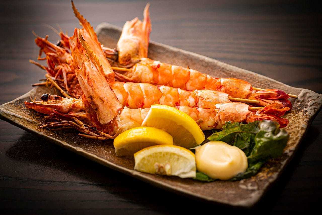 天然大海老の塩焼