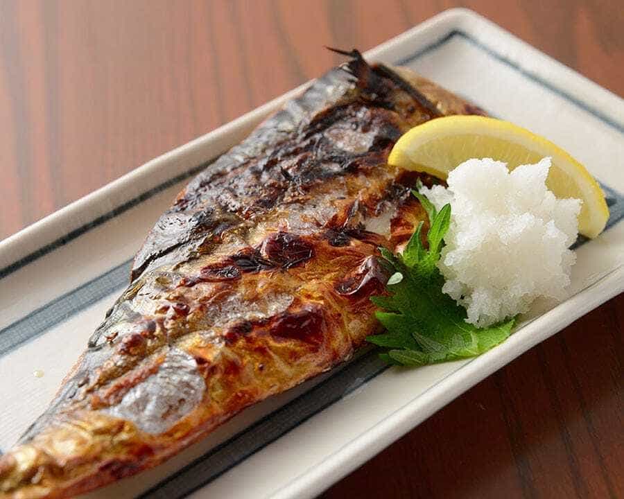トロサバの塩焼