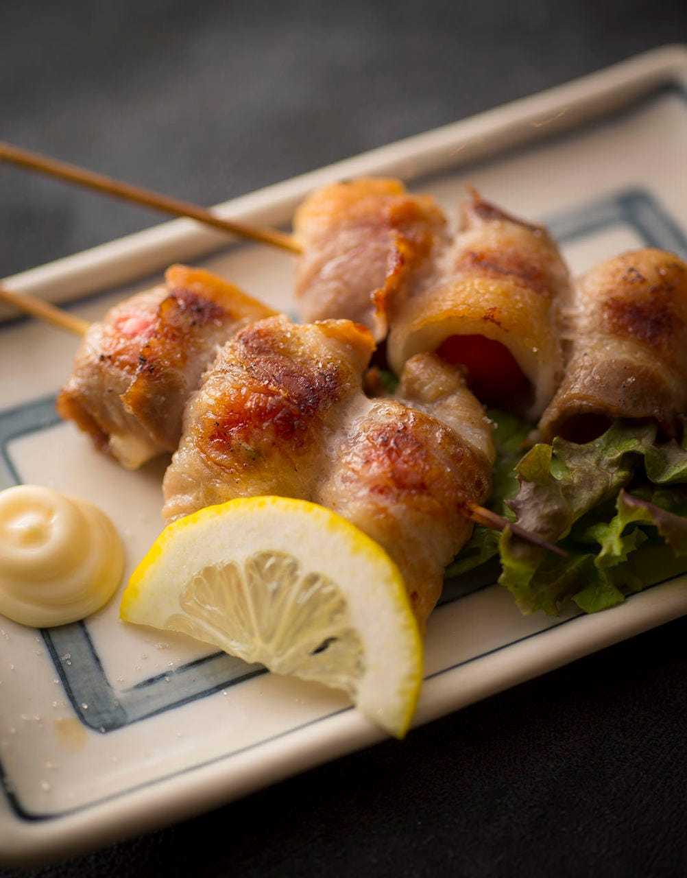 豬肉櫻桃番茄捲