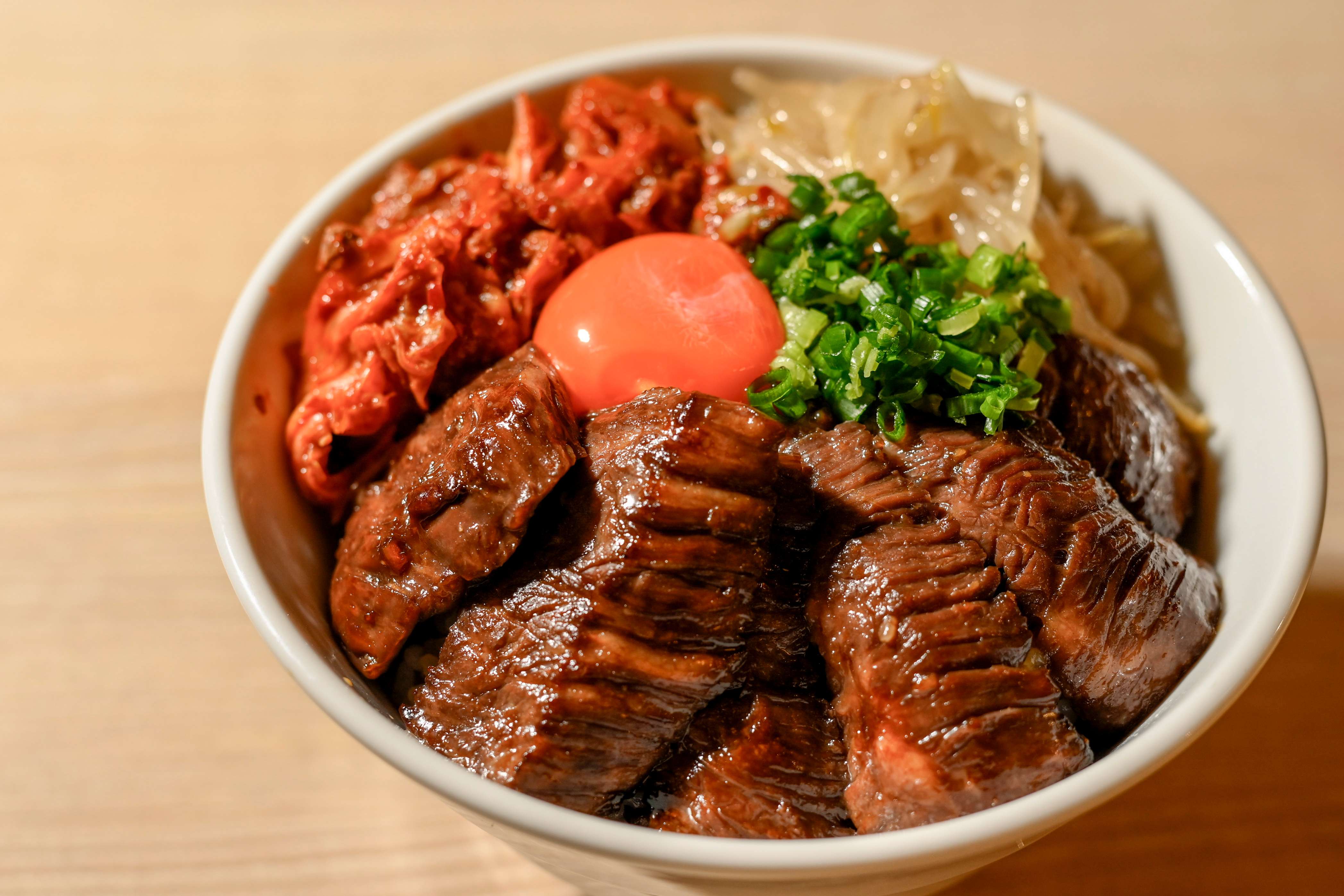 欲張りハラミ丼