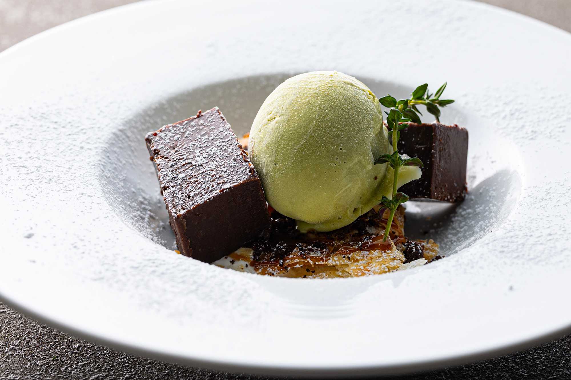 濃厚塩ショコラテリーヌとバニラ