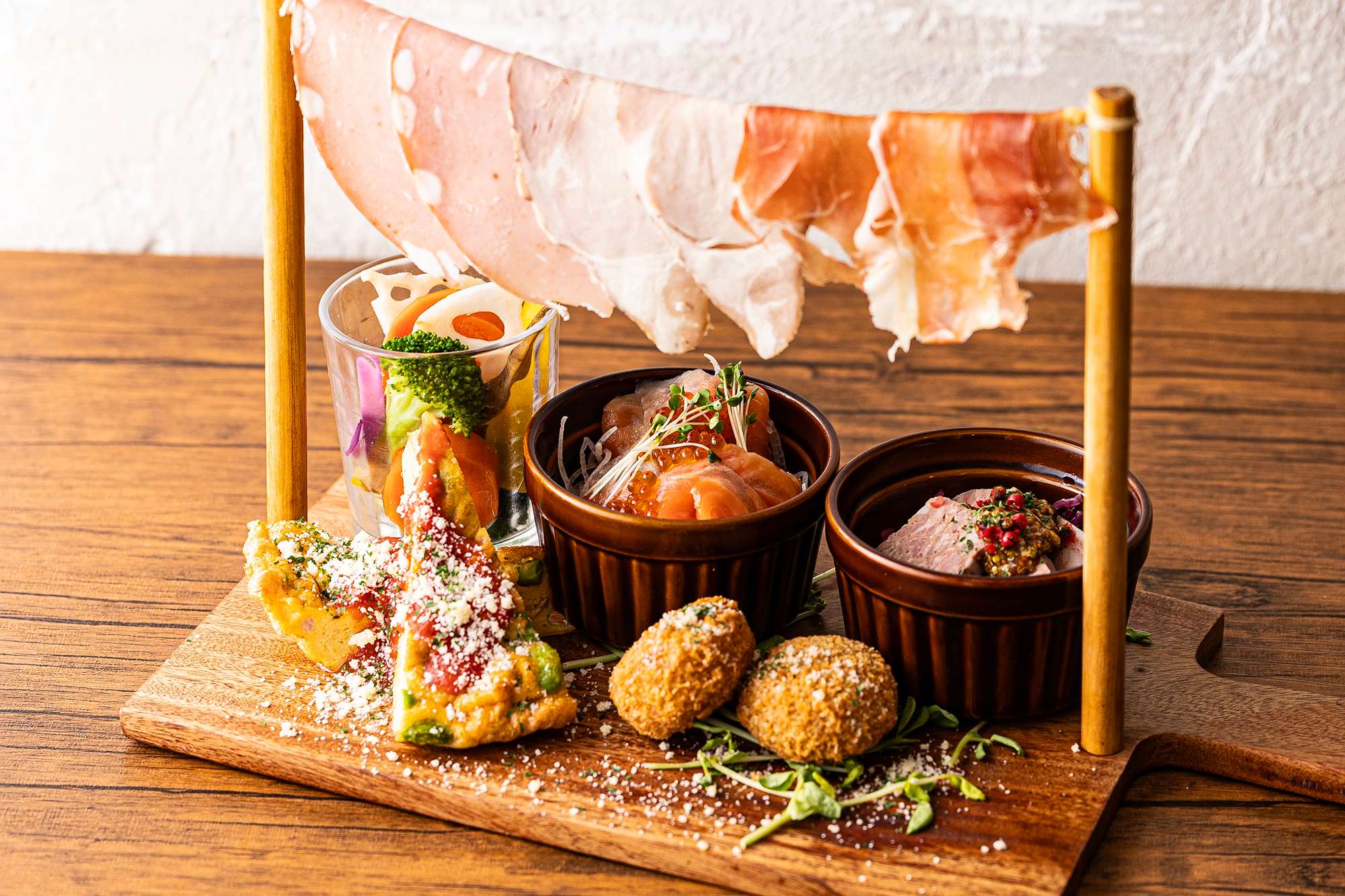 ラッポルティの前菜盛り合わせ